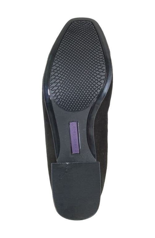 David Tate Fab Square Toe Pump In Black