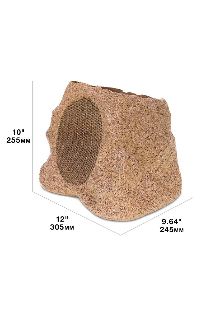 Rock Speaker Connect Solar Bluetooth Speaker, Alternate, color, Sand