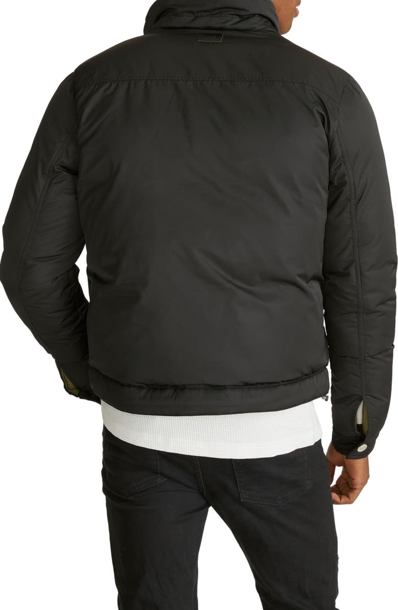 Hudson Jeans Quilted Puffer Trucker Jacket, Alternate, color, 