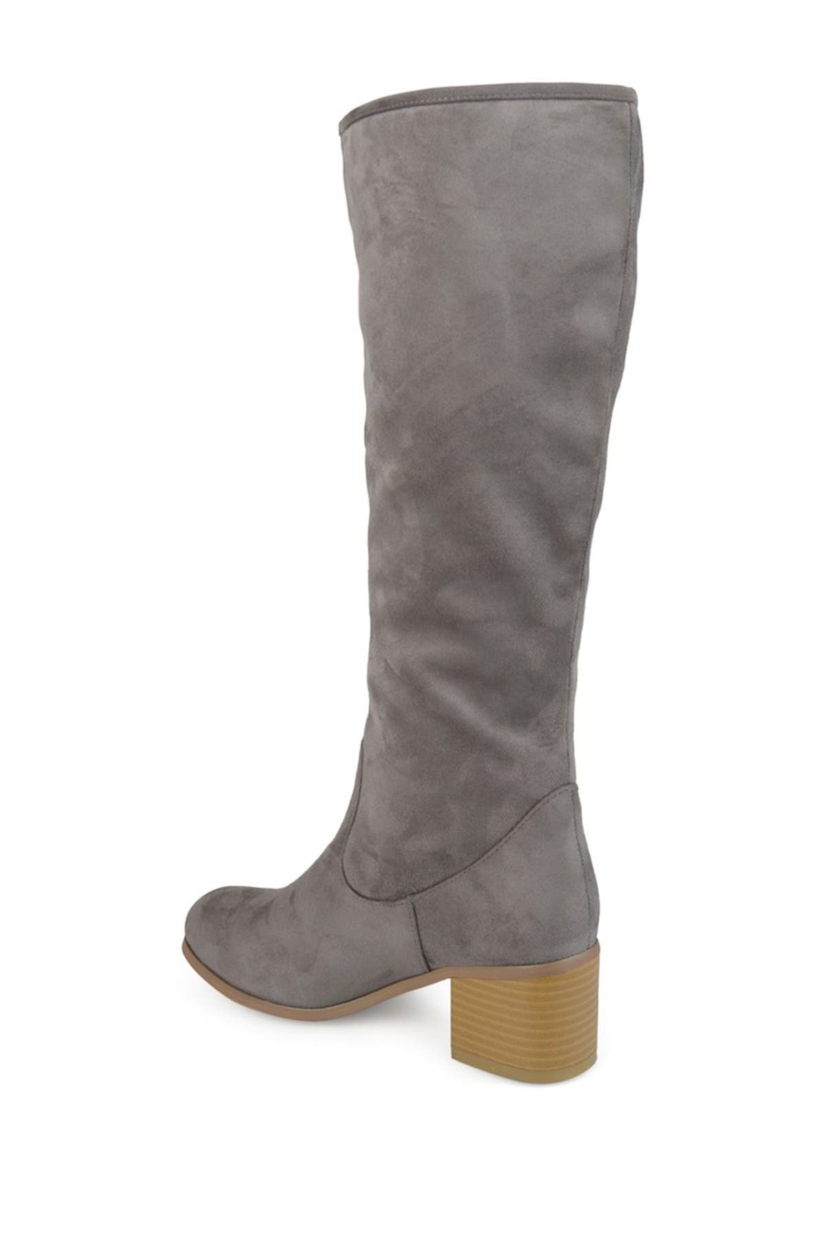 Journee Collection JOURNEE Sanora Knee High Boot, Alternate, color, Grey