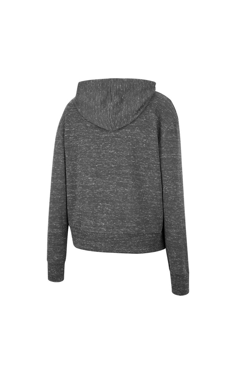 COLOSSEUM Women's Colosseum Charcoal Tennessee Volunteers Backstage Speckled Pullover Hoodie, Alternate, color,