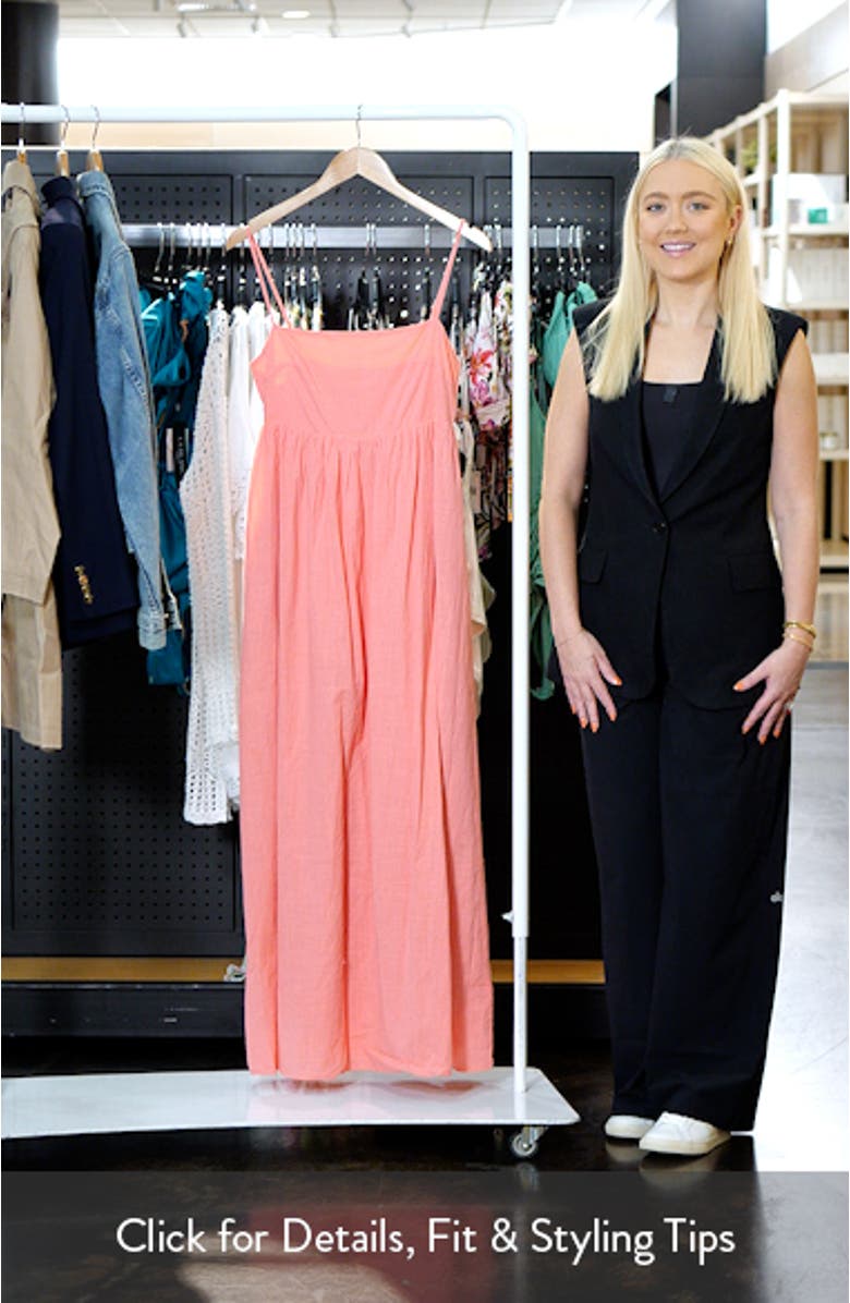 Odessa Cotton Maxi Sundress, sales video thumbnail