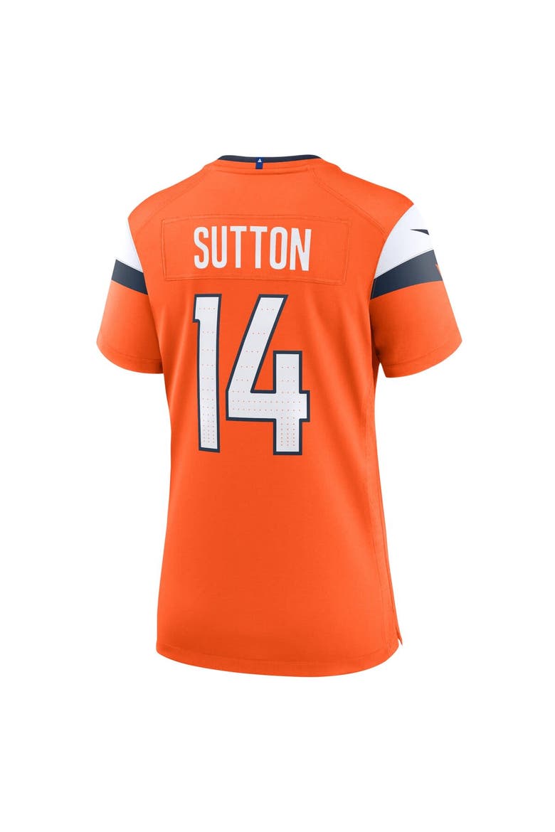 Women's Nike Courtland Sutton Orange Denver Broncos Mile High Collection Game Jersey, Alternate, color, Orange