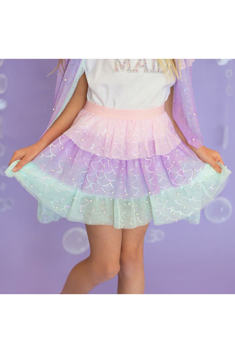 Mermaid Pearl Tutu, Alternate, color, Multi