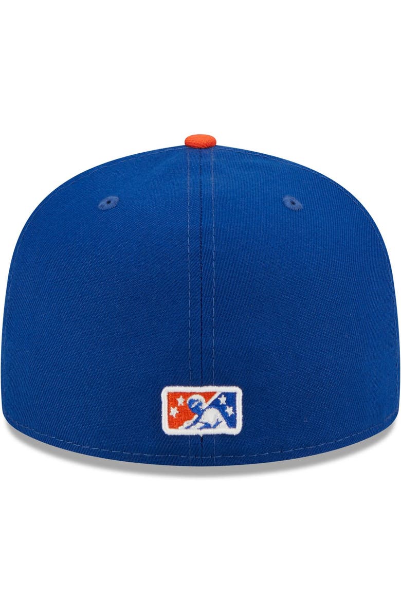 New Era Men's New Era Blue Syracuse Mets Authentic Collection 59FIFTY Fitted Hat, Alternate, color, 