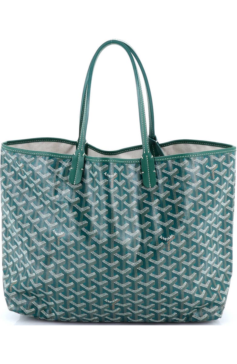 Pre-Owned Goyard Saint Louis Tote Coated Canvas PM, Alternate, color, Green