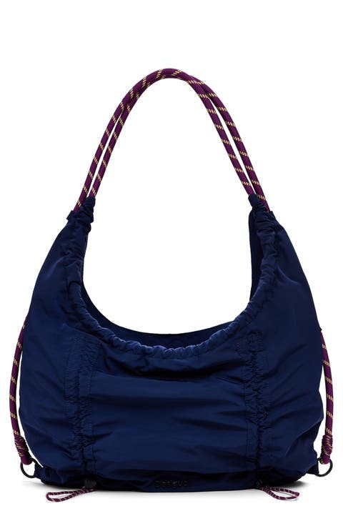 Extra Large Toggle Detail Shoulder Bag