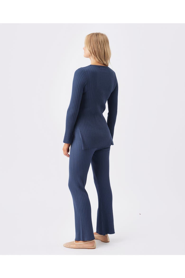 Stella Rib Nursing Knit, Alternate, color, French Navy