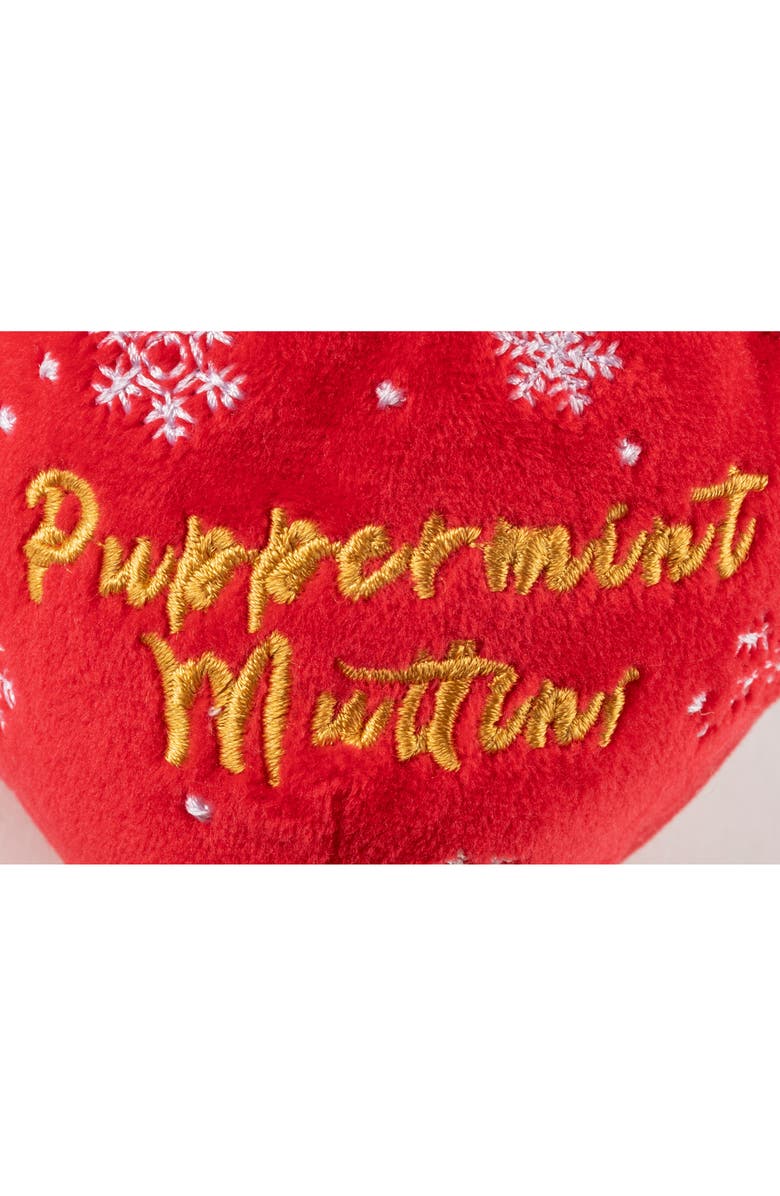 Haute Diggity Dog Puppermint Muttini Plush Dog Toy, Alternate, color, Red