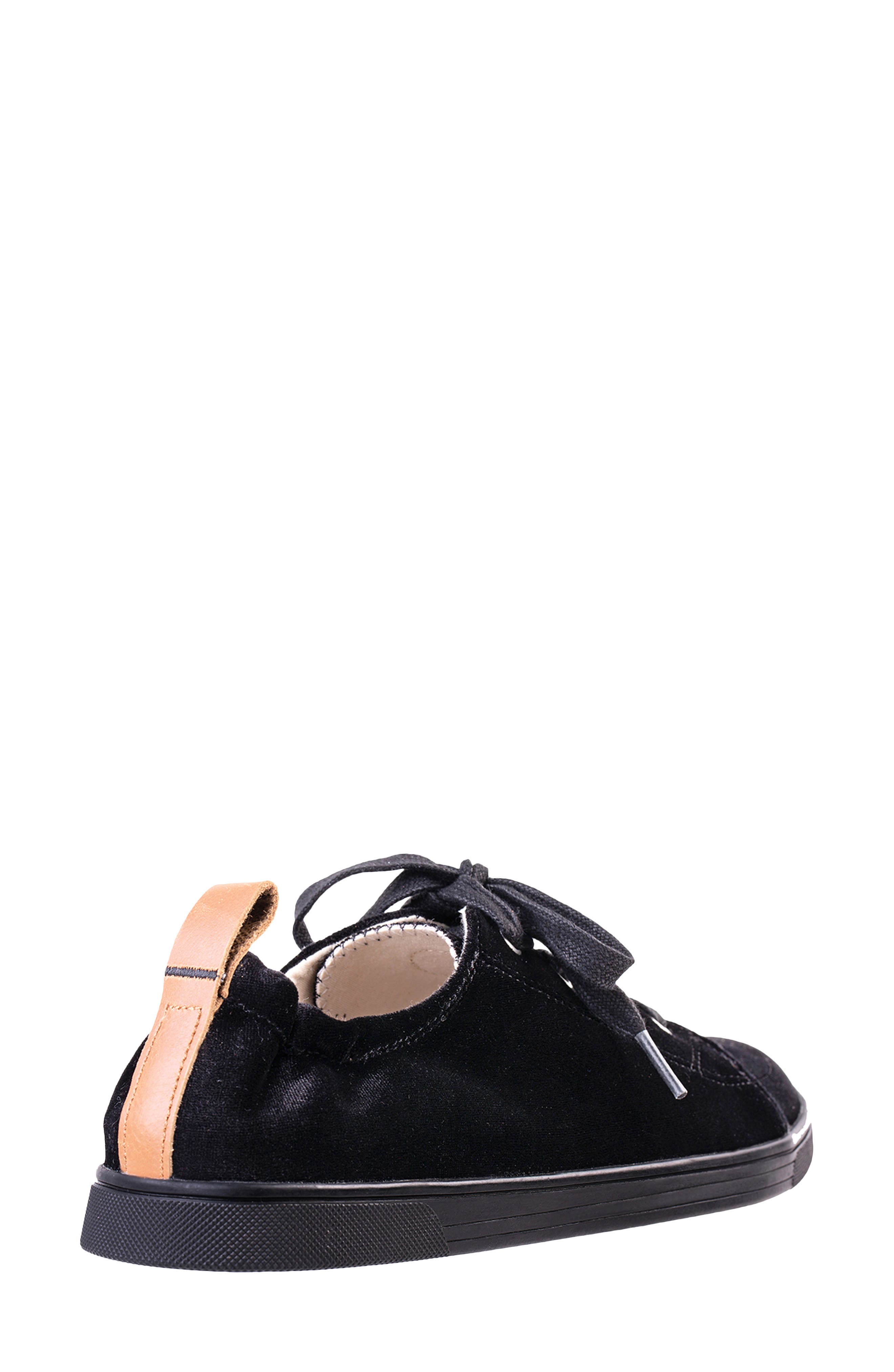 Santa Clara Betta Sneaker, Alternate, color, BLACK