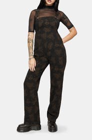 Disturbia Hexborn Baba Yaga Denim Dungarees
