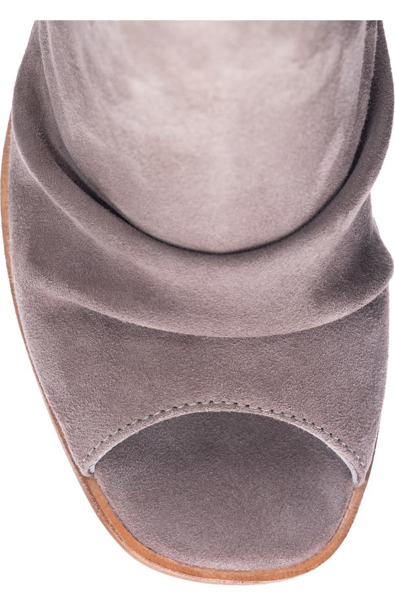 42 Gold Loyalty Open Toe Bootie, Alternate, color, Grey