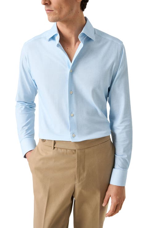 Slim Fit Solid 4Flex Dress Shirt