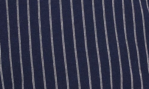 Nic + Zoe Nic+zoe Destination Stripe Sweater Tank In Blue
