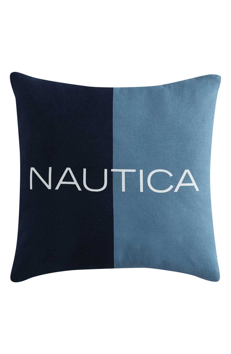 Nautica Elliot Comforter & Sham Set, Main, color, Captains Blue