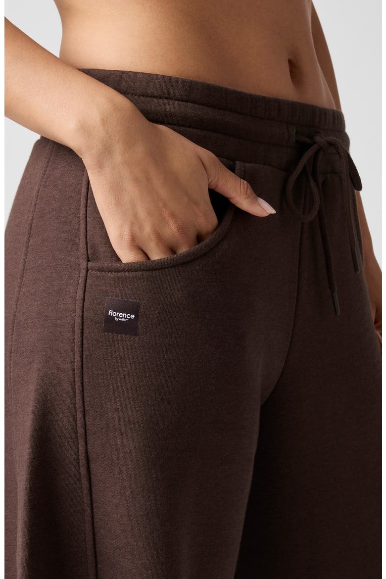 Barrel Leg Sweatpants, Alternate, color, CANYON BROWN