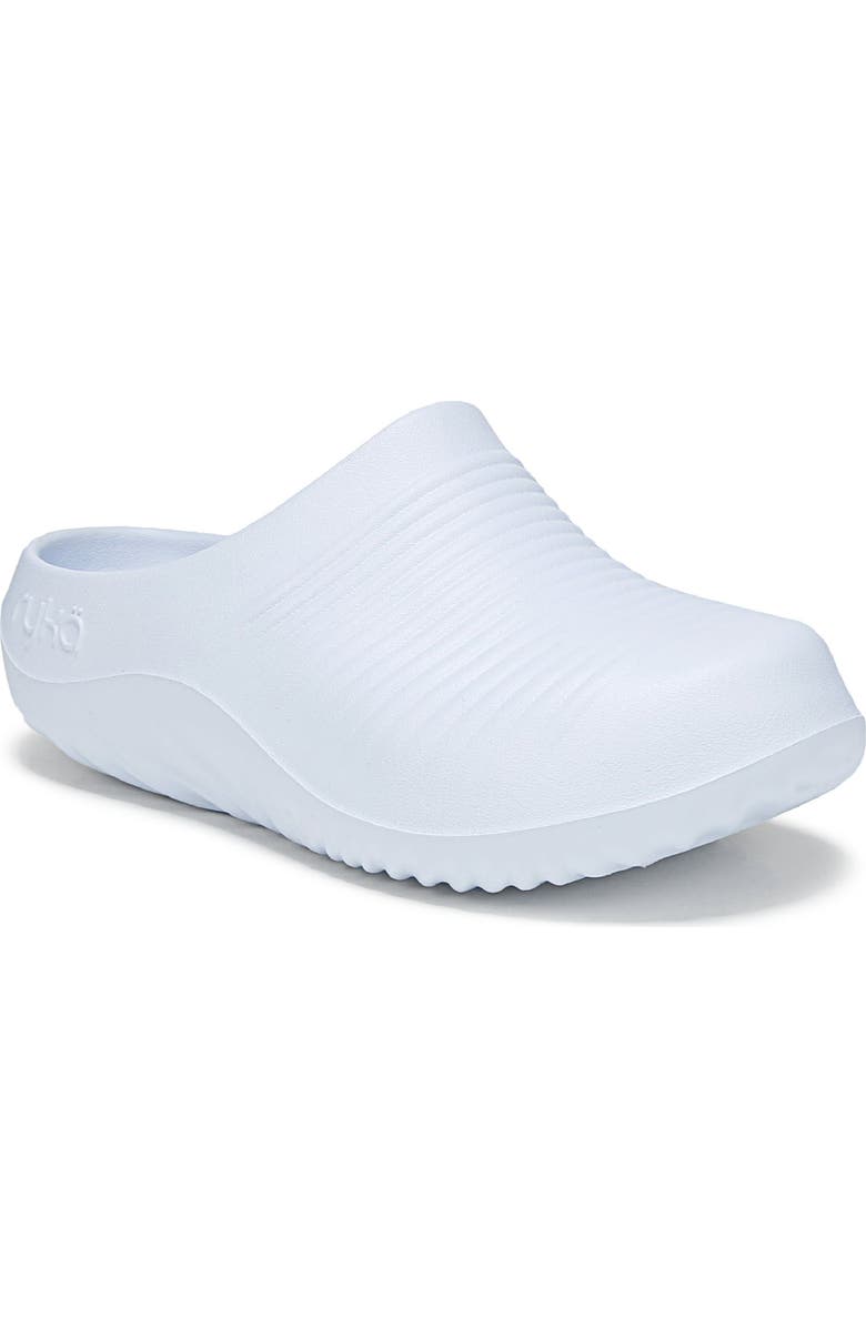 Rykä Echo Recovery Clog, Main, color, Ice Blue