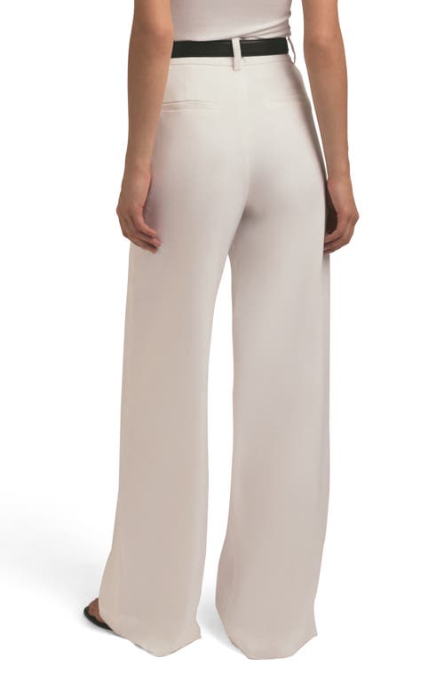 Favorite Daughter Exclusive Phoebe Twill Cropped Flared-leg Pants In Bright White