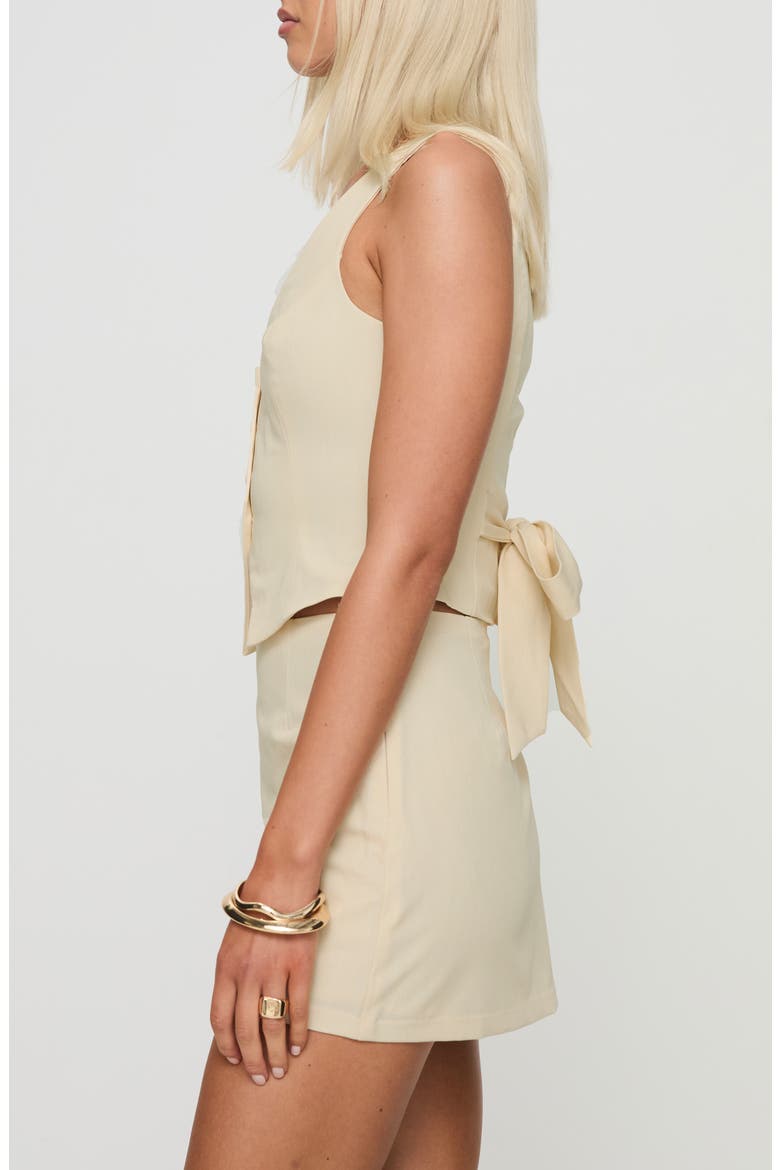 Hikaru Tank & Miniskirt Set, Alternate, color, CREAM