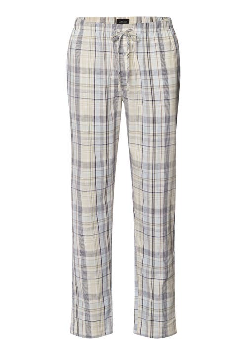 Hanro Night And Day Cotton Woven Pajama Pants In Multi