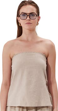 Gottex Beach Life Bali Escape Bandeau Top Cover-Up