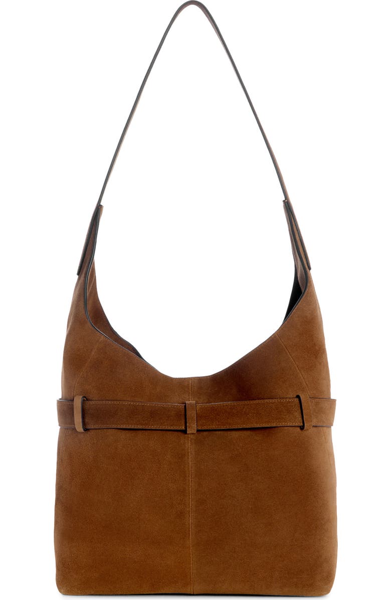 rag & bone Lexington Suede Bucket Bag, Alternate, color, Brown Suede