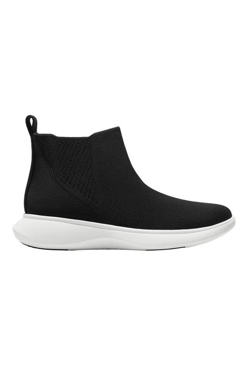 Vivaia Round-toe Slip-on Sneaker Boots In Black