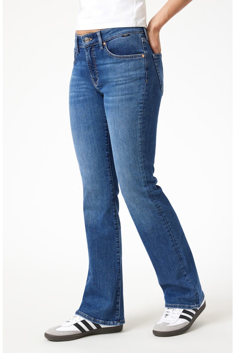 Molly High Waist Bootcut Jeans, Alternate, color, BRUSHED FLEX BLUE