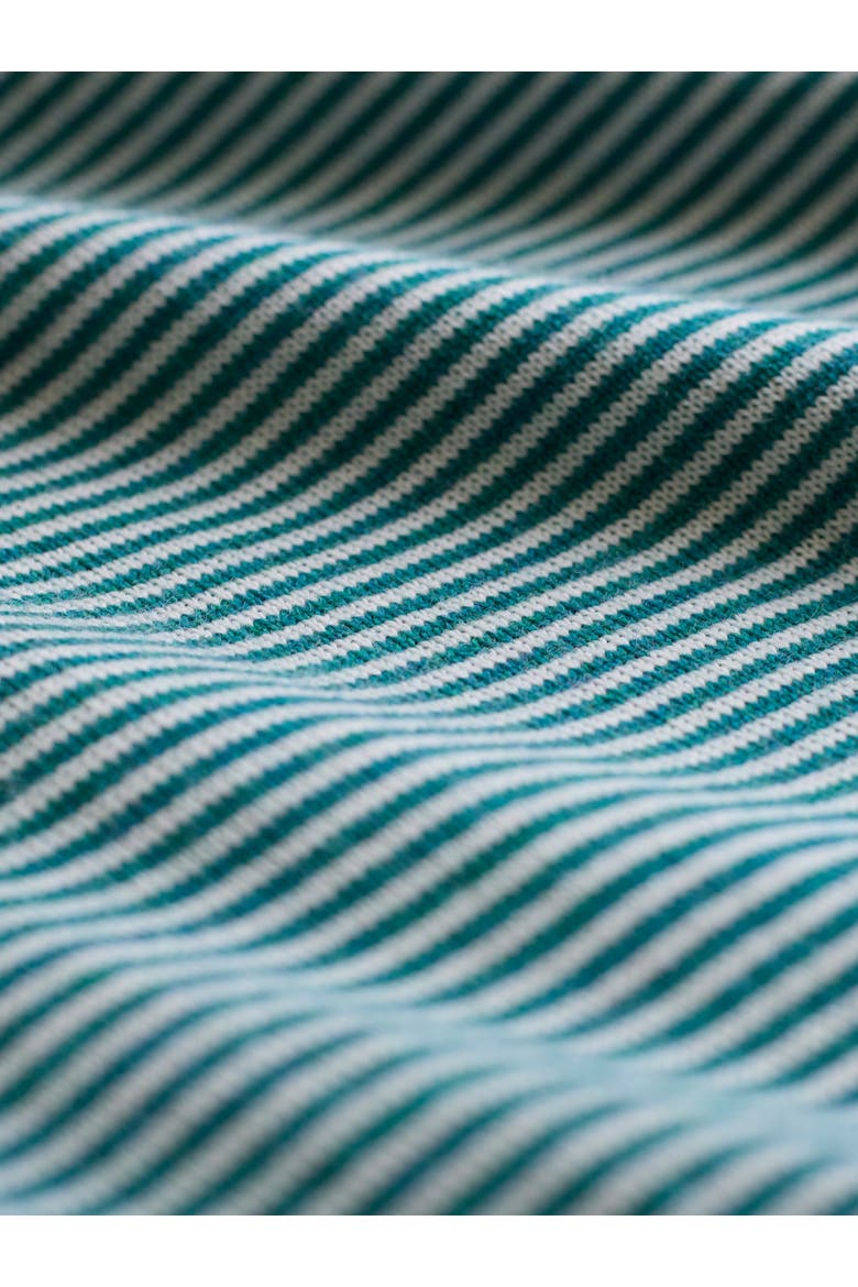 Merino Fine Knit Boat Neck Sweater, Alternate, color, ICELANDIC MICROSTRIPE