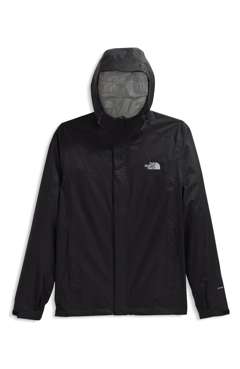 The North Face Venture 2 Hooded Waterproof Rain Jacket, Alternate, color, Tnf Black