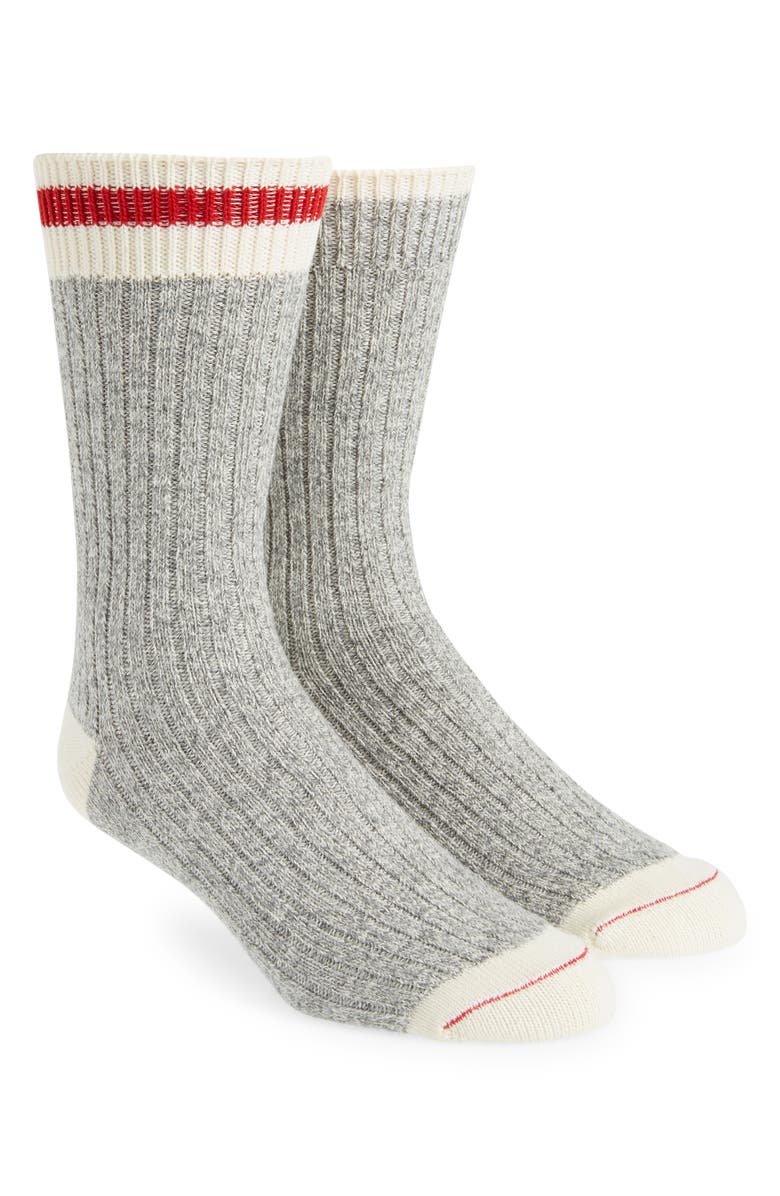 BEAMS Plus 2-Pack Ragg Cotton Blend Socks, Main, color, 