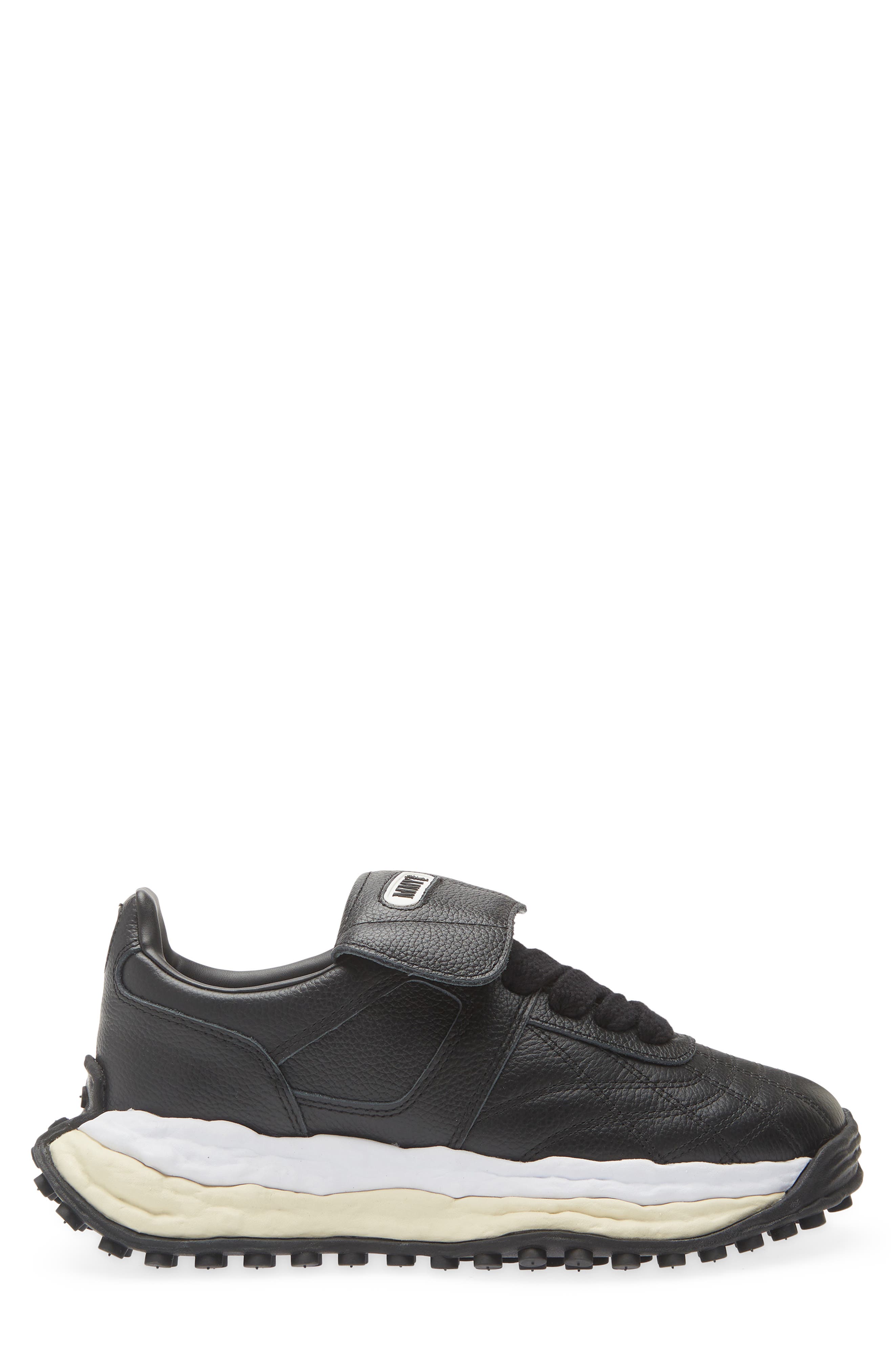 Maison MIHARA YASUHIRO Scott OG Lug Sole Low Top Sneaker, Alternate, color, Black