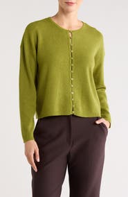 CYRUS Crewneck Button Front Cardigan