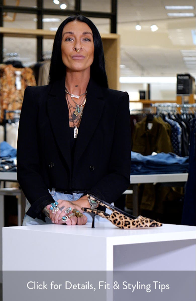 Cashel Slingback Pointed Toe Pump, sales video thumbnail