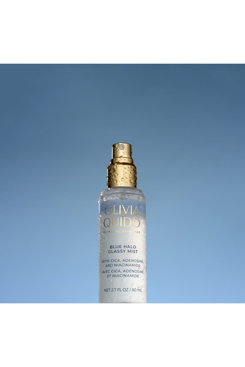 Blue Halo Glassy Mist, Alternate, color, Blue, White