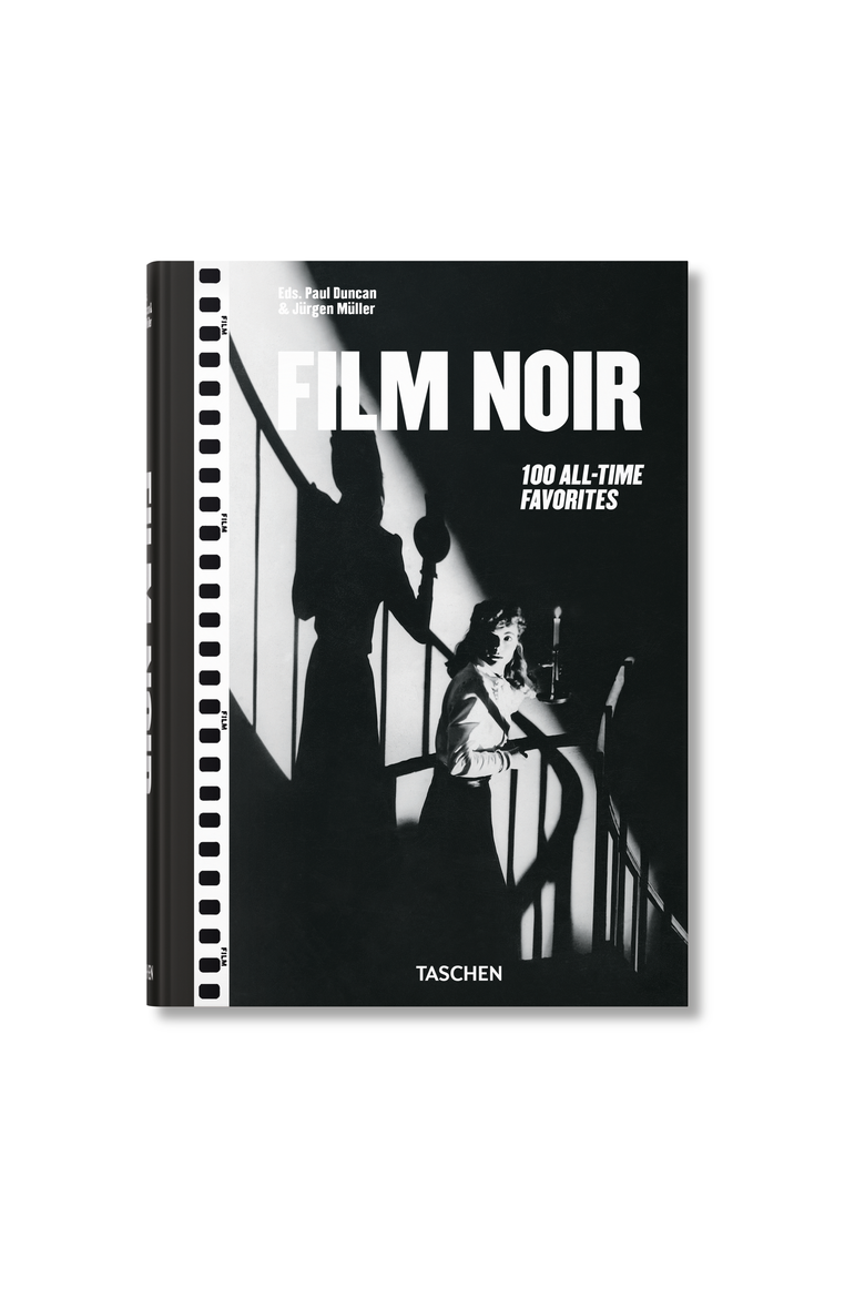 Film Noir 100 All-Time Favorites Book, Main, color, Black / White