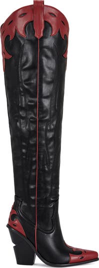 Deimos Over the Knee Western Boot