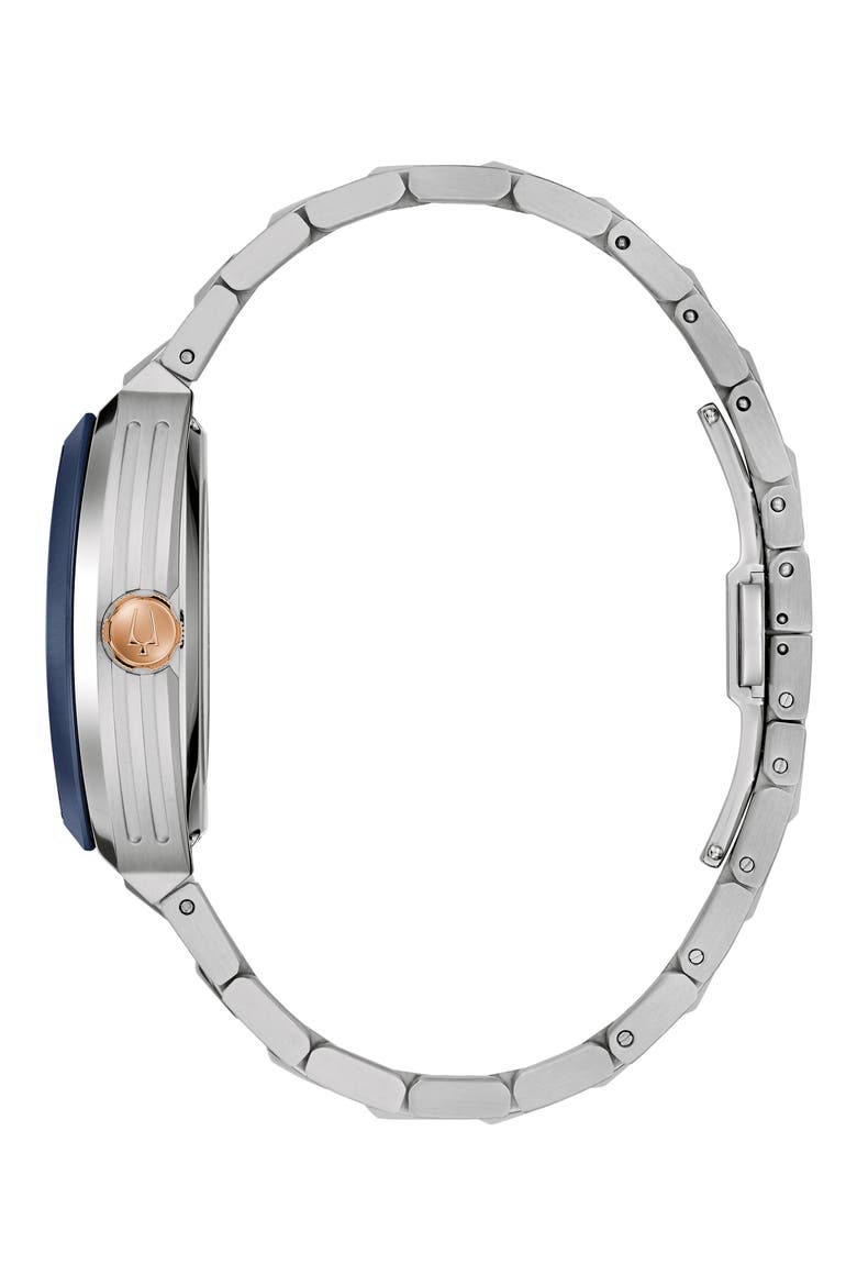 Maquina Silverton Skeleton Dial Automatic Bracelet Watch, 40mm, Alternate, color, TWO-TONE
