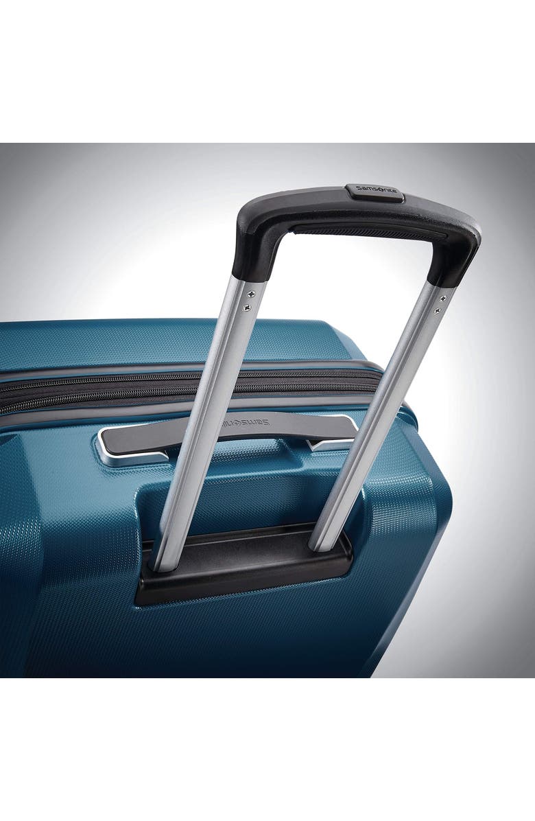 Samsonite Winfield 3 DLX Checked-Large Spinner, Alternate, color, Navy