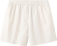 MANGO Pull-On Cotton Shorts