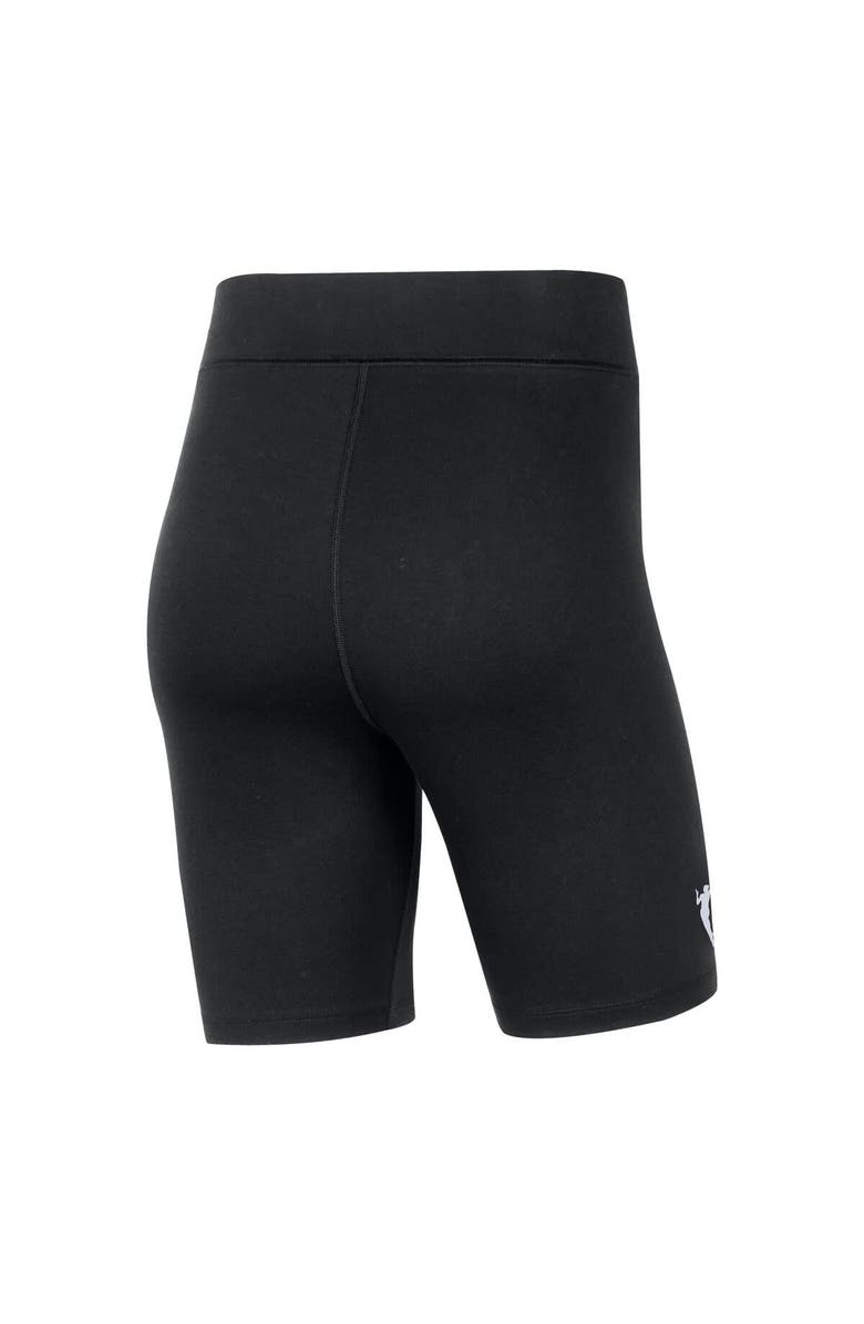 Nike Women's Nike Black WNBA Team 13 Tri-Blend 8" Biker Shorts, Alternate, color, Black