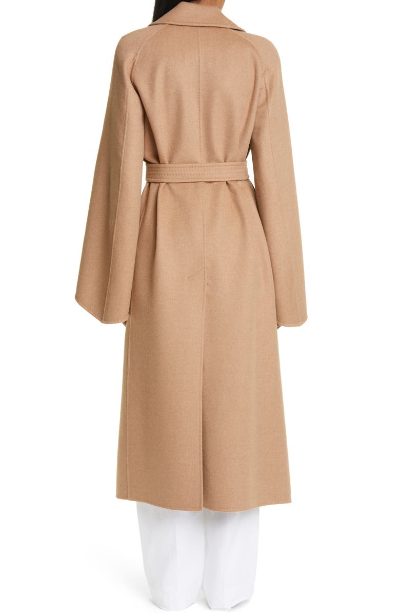 Max Mara Milano Camel Hair Coat, Alternate, color, 