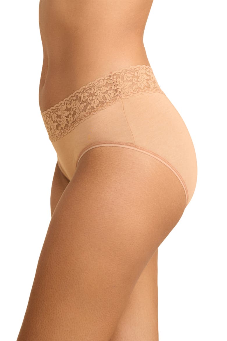 Stretch Supima® Cotton French Briefs, Alternate, color, SUN TAN