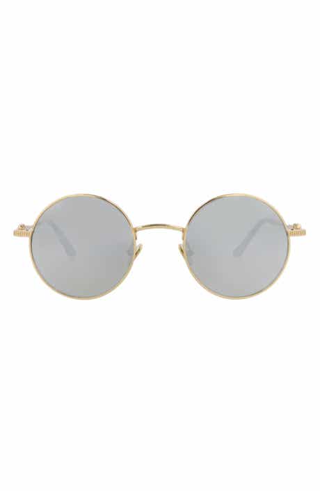 48mm Round Sunglasses