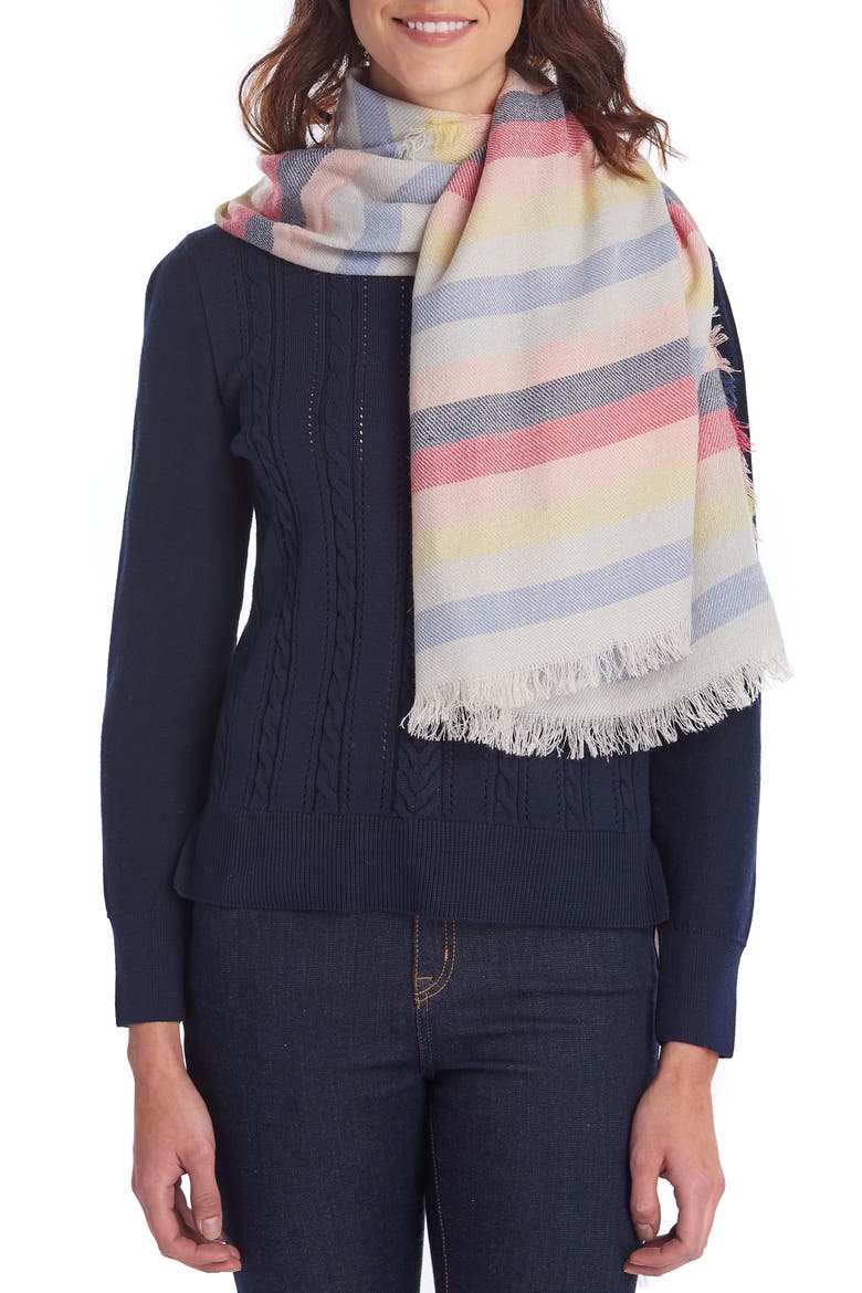 Freya Stripe Scarf, Main, color, MULTI STRIPE