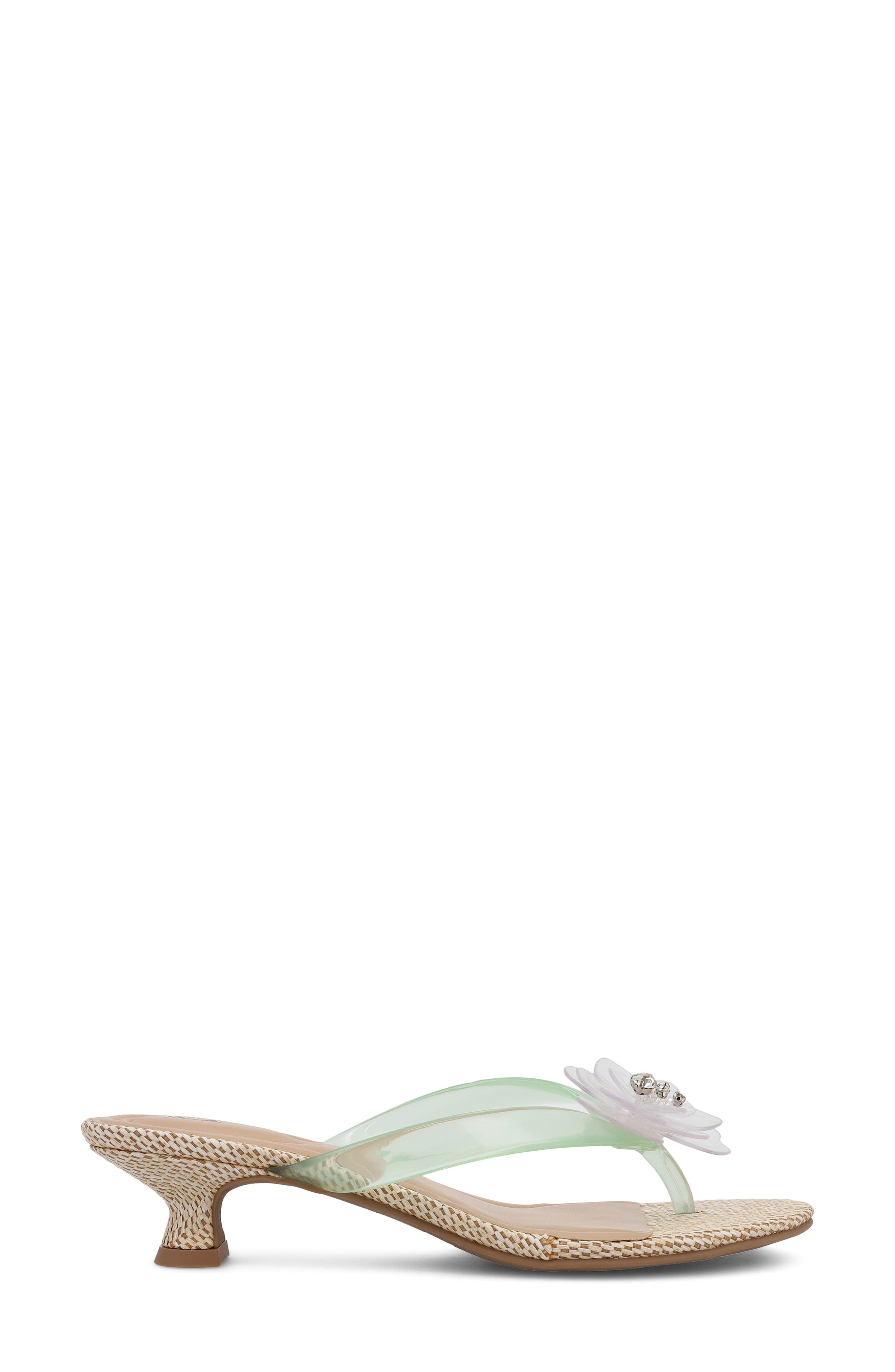 Magnoleia Kitten Heel Sandal, Alternate, color, MINT