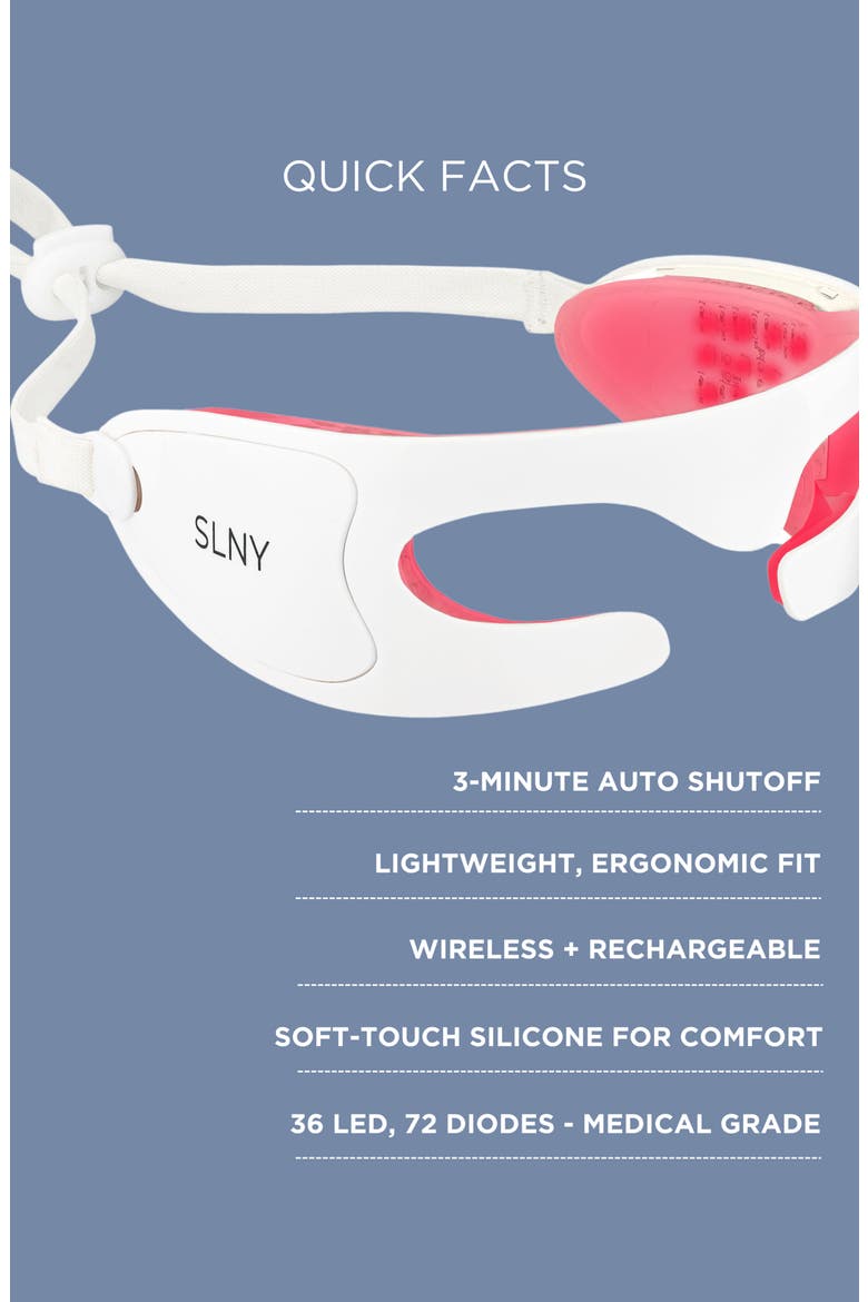 LED Eye Refresh Pro Eye Mask Tool for Rejuvenated Eyes, Alternate, color, WHITE