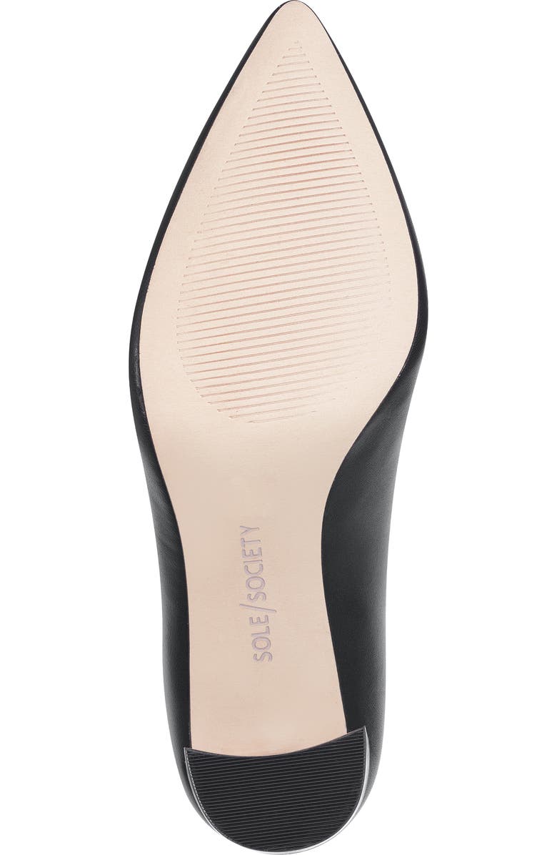 Sole Society Salima Pointed Toe Bootie, Alternate, color,