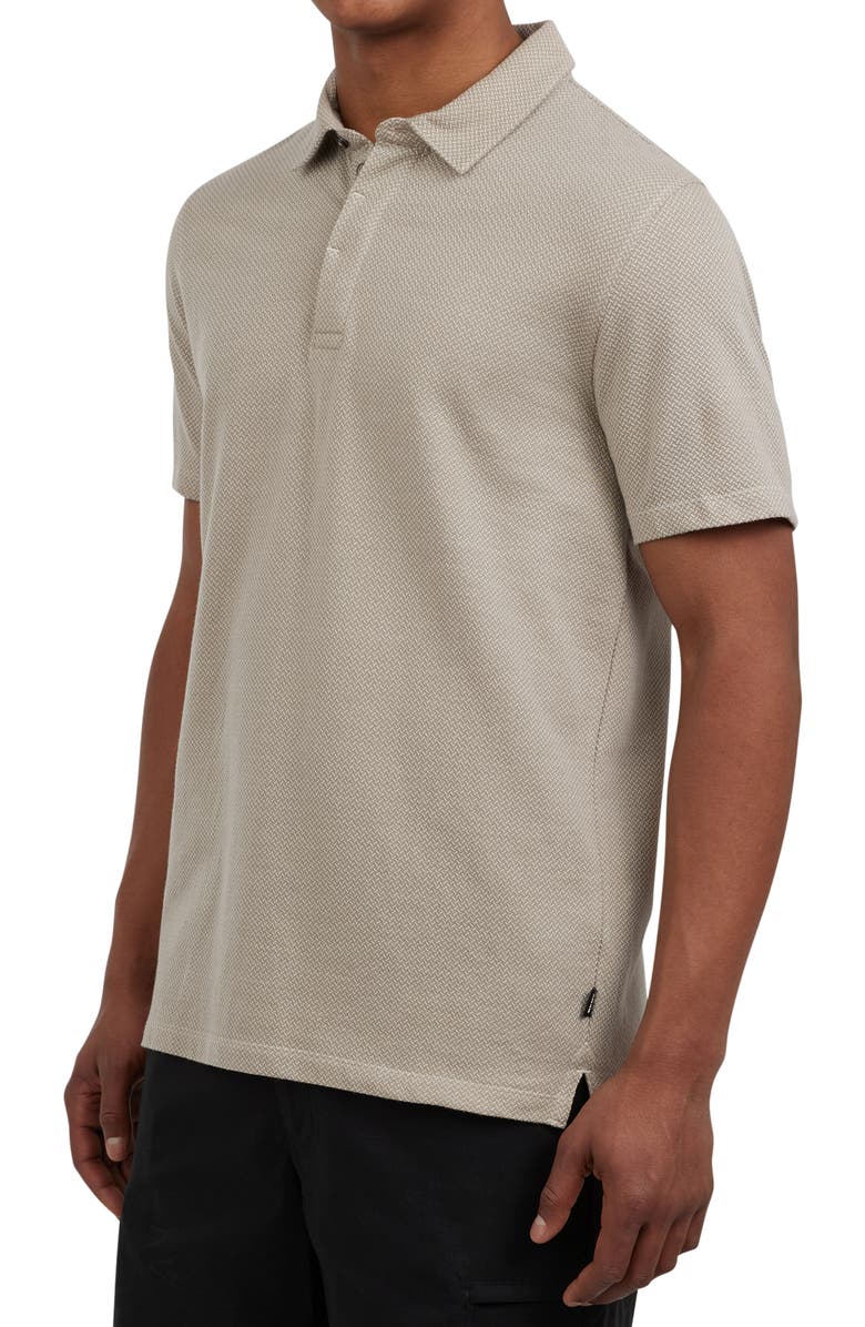 DKNY SPORTSWEAR East End Cotton Polo, Alternate, color, Cafe