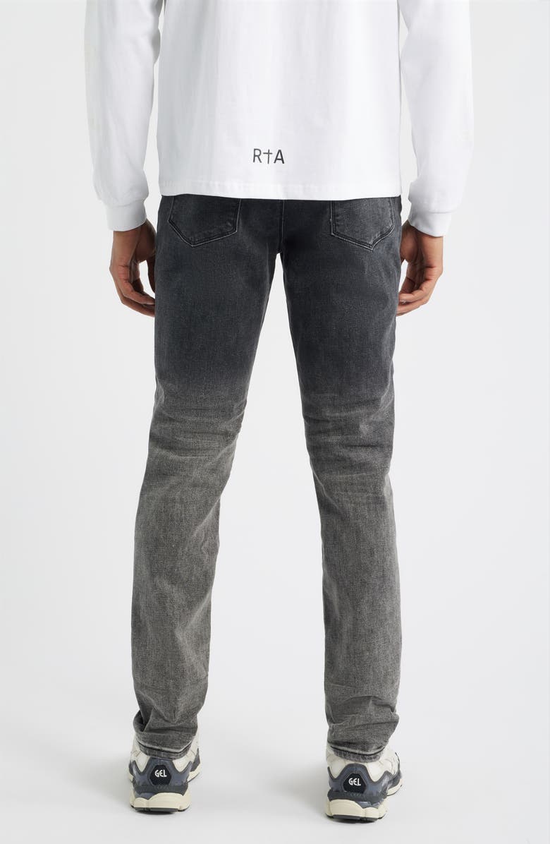 RtA Bryant Gradient Skinny Jeans, Alternate, color, Light Charcoal